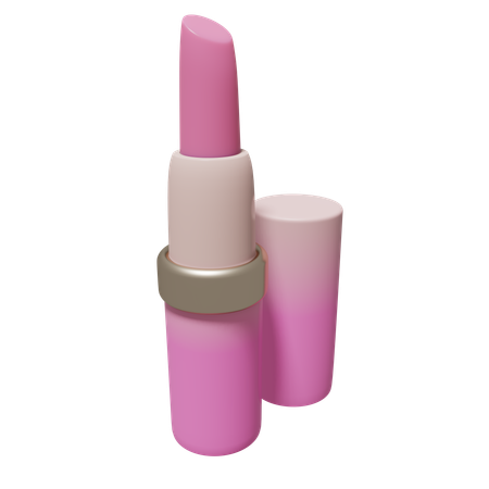 Rosa Lippenstift  3D Icon