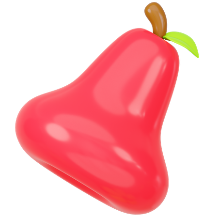 Manzana rosa  3D Icon