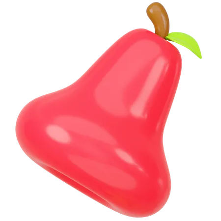 Manzana rosa  3D Icon