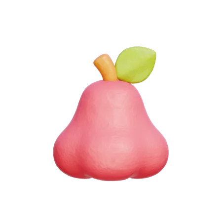 Manzana rosa  3D Icon