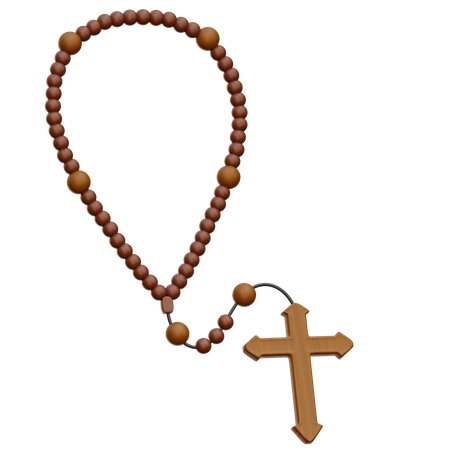 Rosary  3D Icon