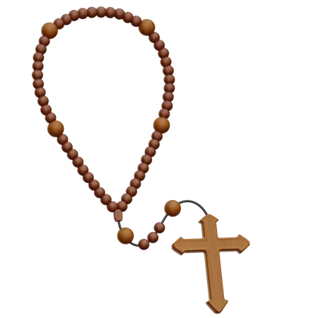 Rosary  3D Icon