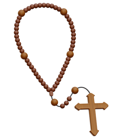 Rosary  3D Icon