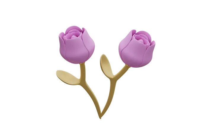 Rosas  3D Icon