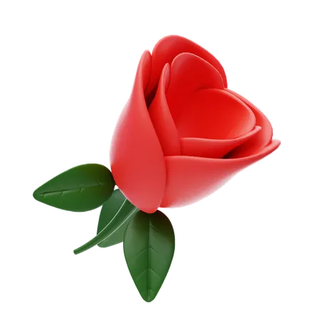 Rose  3D Icon