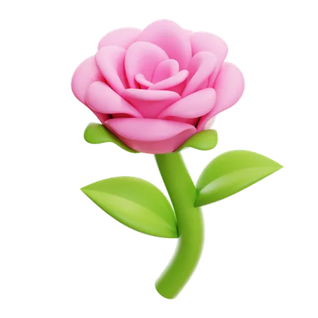 Rose  3D Icon