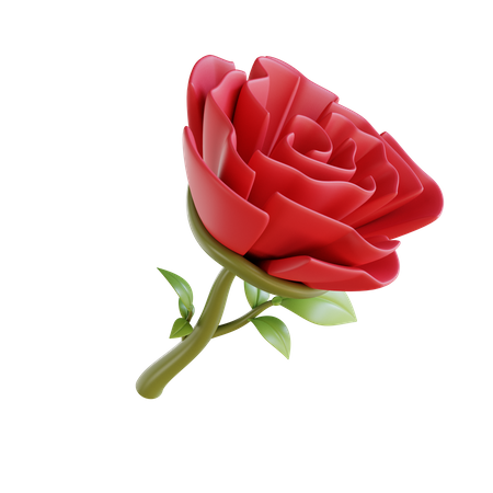 Rose  3D Icon