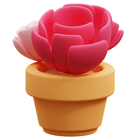 Rose  3D Icon