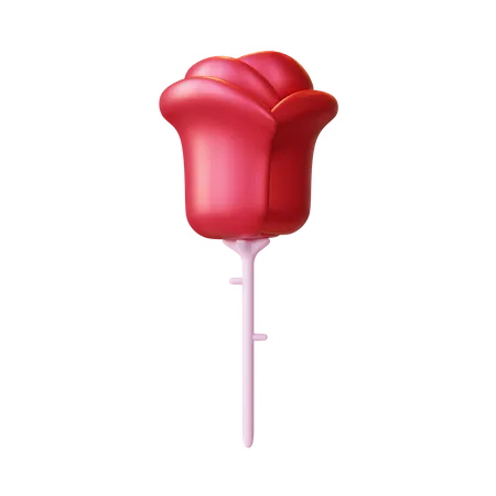 Valentine Rose 3 D Render Element 3D Icon