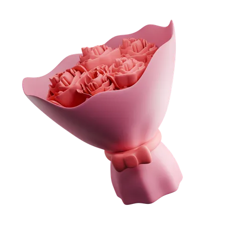 Rose  3D Icon