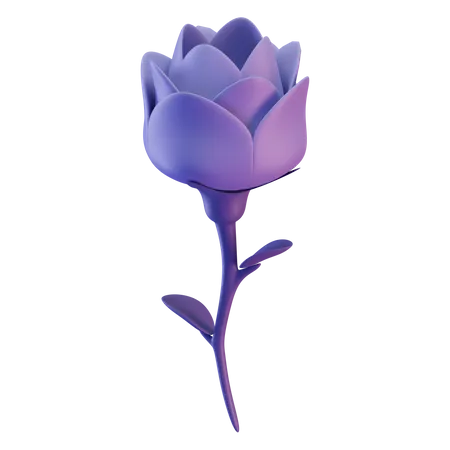 Flower 3 D Render Icon Suitable For Valentine 3D Illustration