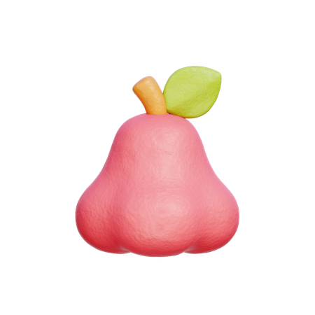 Pomme rose  3D Icon