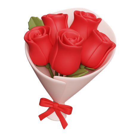 Rose Posy  3D Icon