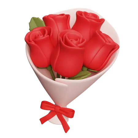 Rose Posy  3D Icon