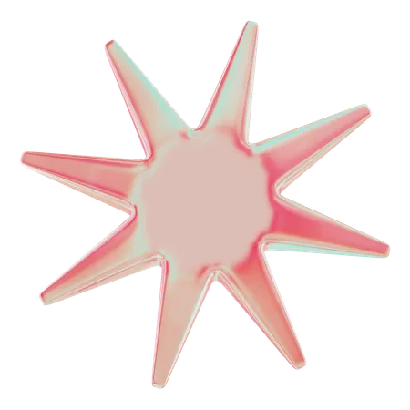 Rosetas  3D Icon