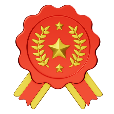 Rosette Award  3D Icon