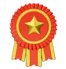 Rosette Badge Award