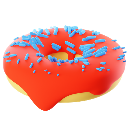 Rosquinha  3D Icon