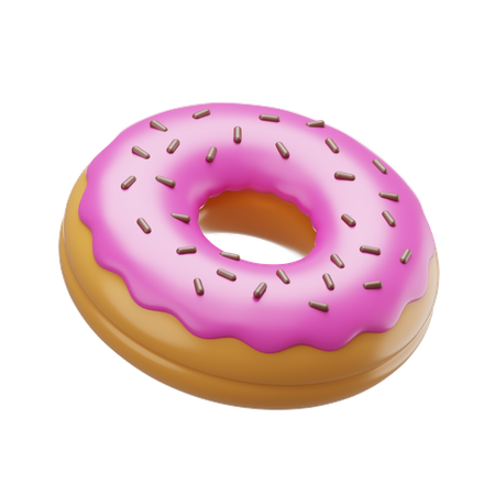 Rosquinha  3D Icon