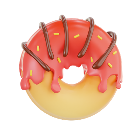 Rosquinha  3D Icon