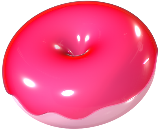 Rosquinha  3D Icon