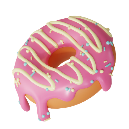 Rosquinha  3D Icon