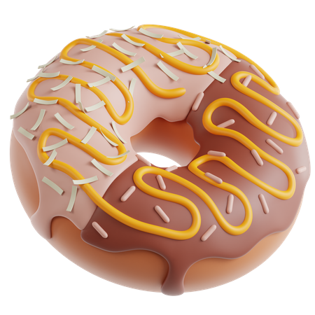 Rosquinha  3D Icon