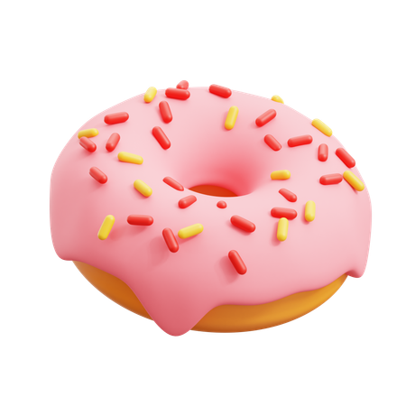 Rosquinha  3D Icon