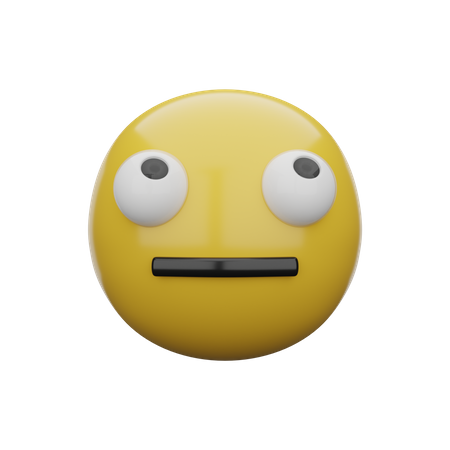 Cara confusa  3D Emoji
