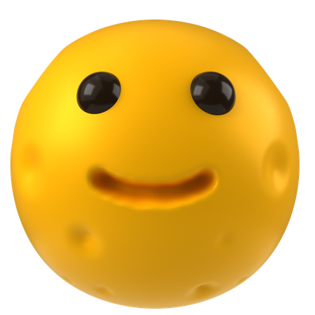 Rosto sorridente  3D Icon