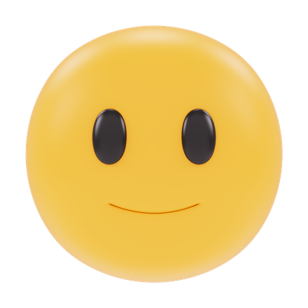 Rosto sorridente  3D Icon