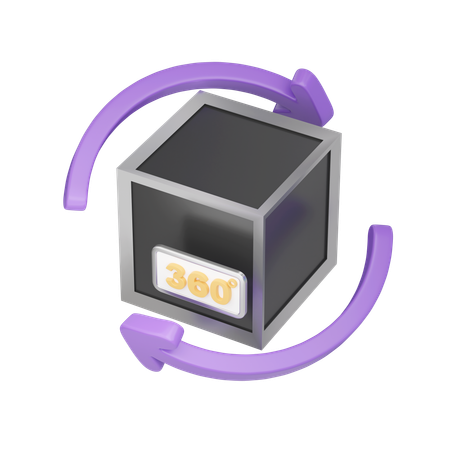 Rotação  3D Icon