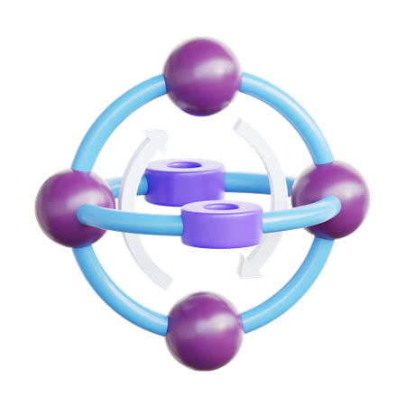 Rotação da esfera VR  3D Icon