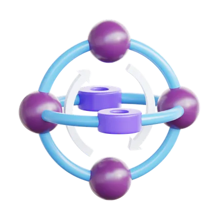 Rotação da esfera VR  3D Icon