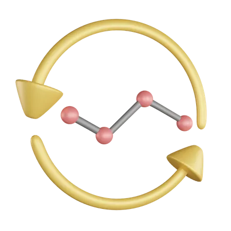 Rotação gráfica  3D Icon