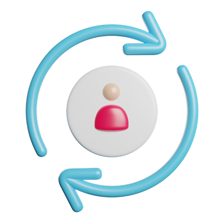 Rotación  3D Icon