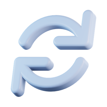 Rotar flecha  3D Icon