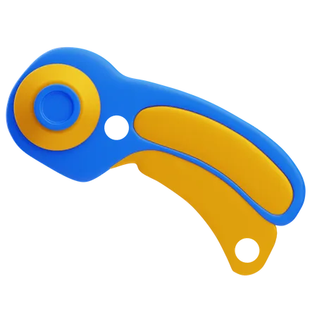 Rotary Cutter  3D Icon