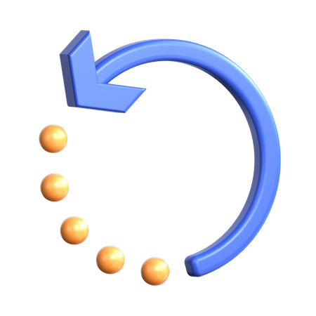 Rotate  3D Icon