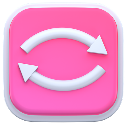 Rotate  3D Icon