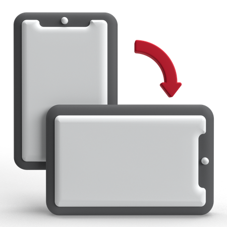 Tourner  3D Icon