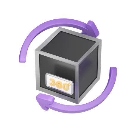 Rotation  3D Icon