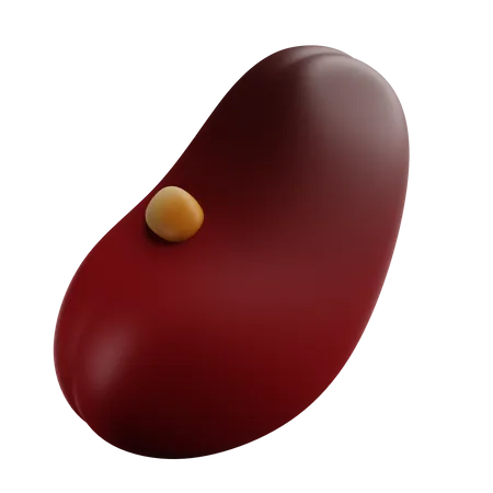 Rote Bohnen  3D Icon