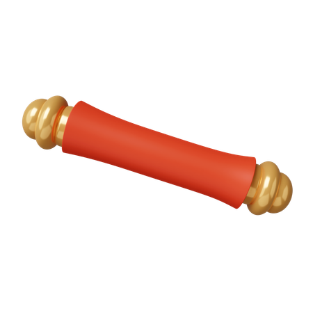 Rote Schrift  3D Icon