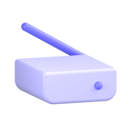 Roteador  3D Icon