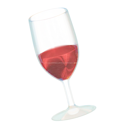 Rotwein  3D Icon