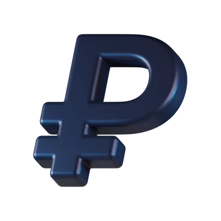 Roubles  3D Icon