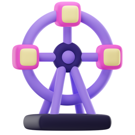 Roue céleste  3D Icon