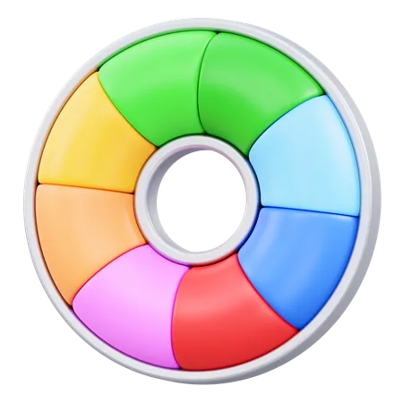 Palette de couleurs  3D Icon