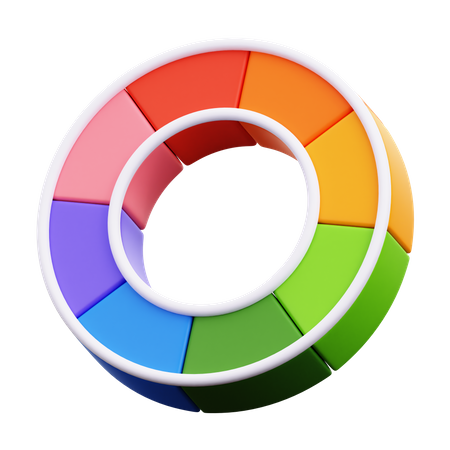 Palette de couleurs  3D Icon